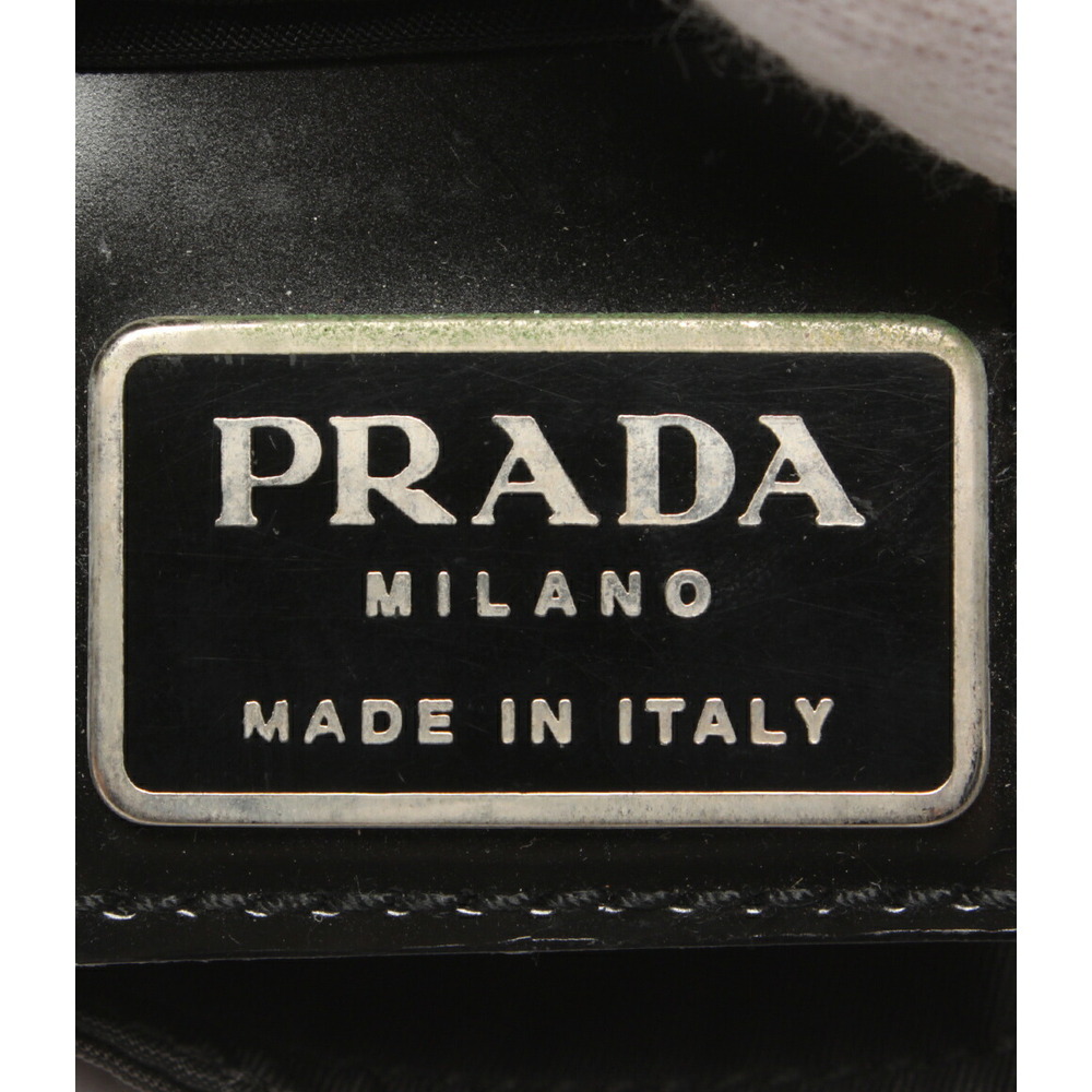 Prada Zip Messenger Bag black Tessuto nylon leather trim - Picture 4 of 6